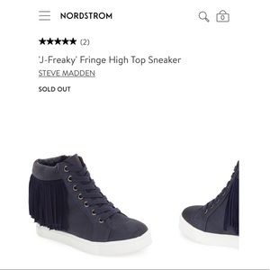 Steve Madden fringe booties